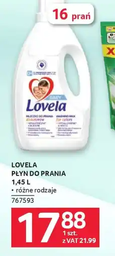 Selgros Lovela płyn do prania oferta