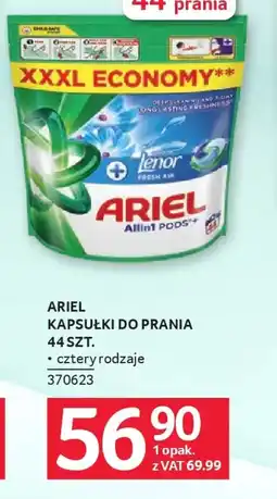 Selgros Ariel kapsułki do prania oferta