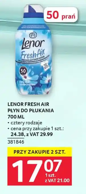 Selgros Lenor Fresh Air Płyn do płukania oferta