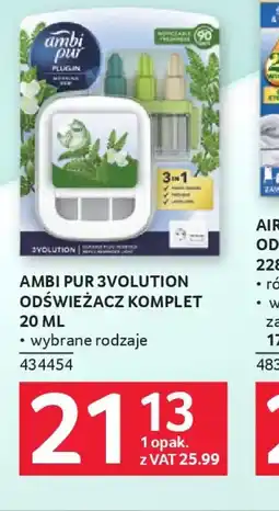 Selgros Ambi Pur odświeżacz komplet oferta
