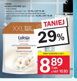Selgros Luksja Mydło w płynie oferta