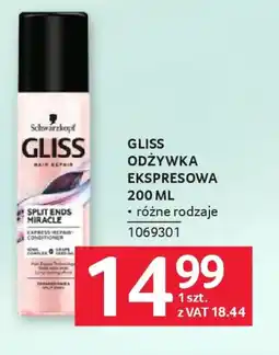Selgros Gliss odżywka ekspresowa oferta