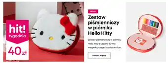 Zestaw piśmienniczy w piórniku Hello Kitty