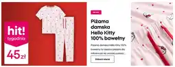 Pepco Piżama damska Hello Kitty 100% bawełny oferta