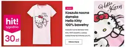 Pepco Koszula nocna damska Hello Kitty 100% bawełny oferta