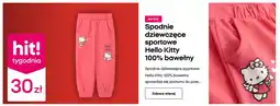 Pepco Spodnie dziewczęce sportowe Hello Kitty oferta