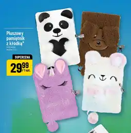 Polomarket Pluszowy pamiętnik z kłódką Defrorm oferta