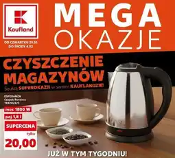 Kaufland Esperanza Czajnik Roraima TKK102K/S oferta