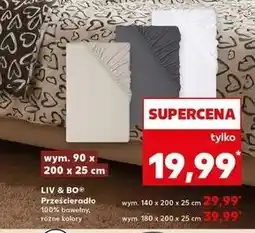 Kaufland LIV & BOO Prześcieradło oferta