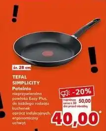 Kaufland TEFAL SIMPLICITY Patelnia (śr. 28 cm) oferta