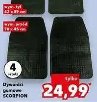 Kaufland Dywaniki gumowe SCORPION (4 szt.) oferta
