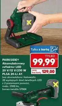 Kaufland PARKSIDE Akumulatorowy reflektor LED oferta