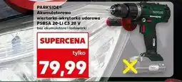 Kaufland Akumulatorowa wiertarko-wkrętarka udarowa PARKSIDE PSBSA 20-Li C3 20 V oferta
