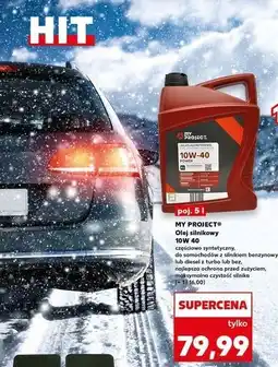 Kaufland MY PROJECT Olej silnikowy 10W 40 (5L) oferta