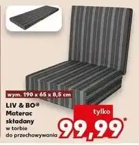Kaufland LIV & BOO Materac składany oferta
