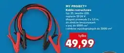 Kaufland MY PROJECT Kable rozruchowe oferta