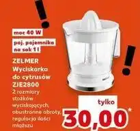 Kaufland ZELMER Wyciskarka do cytrusów elektryczna oferta