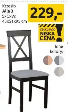 Black Red White krzesło Alla3 oferta