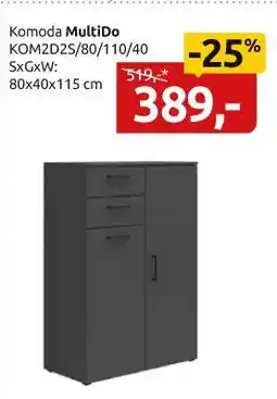 Black Red White komoda MultiDo kom2d2s/80/110/40 oferta
