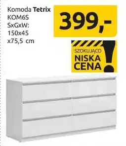 Black Red White komoda Tetrix oferta