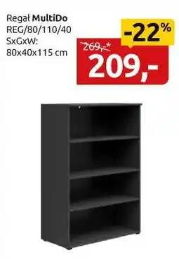 Black Red White regał MultiDo reg/80/110/40 oferta