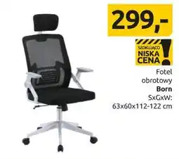 Black Red White fotel obrotowy Born oferta