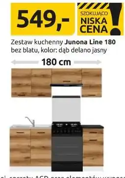 Black Red White zestaw Junona Line 180 dąb delano oferta