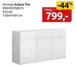 Black Red White komoda Azteca Trio oferta
