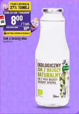 Polomarket Sok z brzozy eko Eko Wital oferta