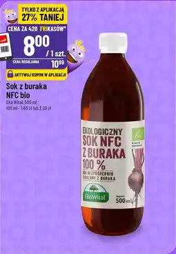 Polomarket Sok z buraka NFC bio Eko Wital oferta