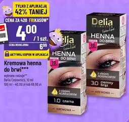 Polomarket Kremowa henna do brwi Delia Cosmetics oferta