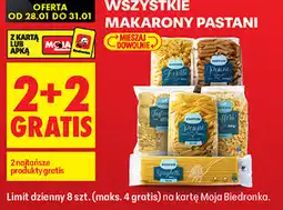 Biedronka Wszystkie makarony Pastani oferta