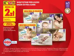 Biedronka Dada Extra Care Pieluszki (Mega Paka 68/64/36/46/31) oferta