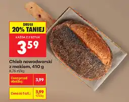 Biedronka Chleb nowodworski z makiem oferta
