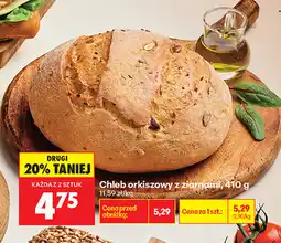 Biedronka Chleb orkiszowy z ziarnami oferta