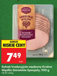 Biedronka Schab tradycyjnie wędzony Kraina Wędlin Góralskie Specjały oferta