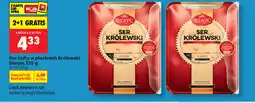Biedronka Ser żółty w plastrach Królewski Sierpc oferta