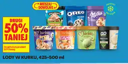 Biedronka Lody w kubku (Ben & Jerry's, Oreo, Milka, Marletto, Go Protein) oferta