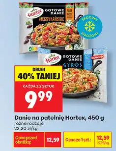 Biedronka Danie na patelnię Hortex oferta