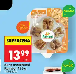 Biedronka Ser z orzechami Rambol oferta
