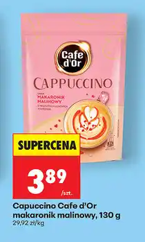 Biedronka Capuccino Cafe d'Or makaronik malinowy oferta