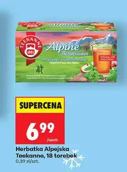 Biedronka Herbatka Alpejska Teekanne oferta