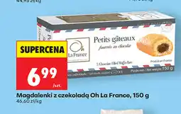 Biedronka Magdalenki z czekoladą Oh La France oferta