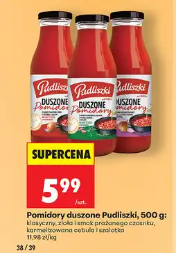 Biedronka Pomidory duszone Pudliszki oferta