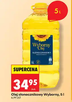 Biedronka Olej słonecznikowy Wyborny oferta