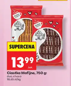 Biedronka Ciastka Mafijne, 750 g: duo, choco oferta