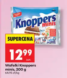 Biedronka Wafelki Knoppers minis oferta