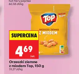 Biedronka Orzeszki ziemne z miodem Top oferta