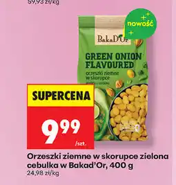 Biedronka Orzeszki ziemne w skorupce zielona cebulka w Bakad'Or oferta