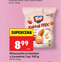 Biedronka Mieszanka orzechów z żurawiną Top oferta